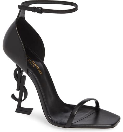 ysl ankle strap sandals|Saint Laurent Opyum 110mm YSL Heel Sandals .